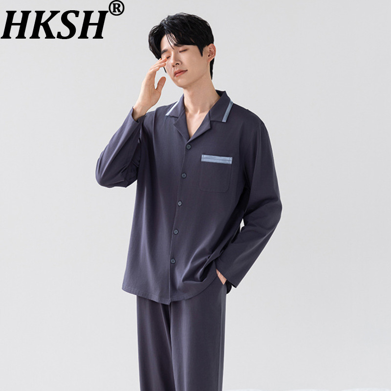 Men'S Fashion And Style - HKSH Autumn Winter Men Tide Long