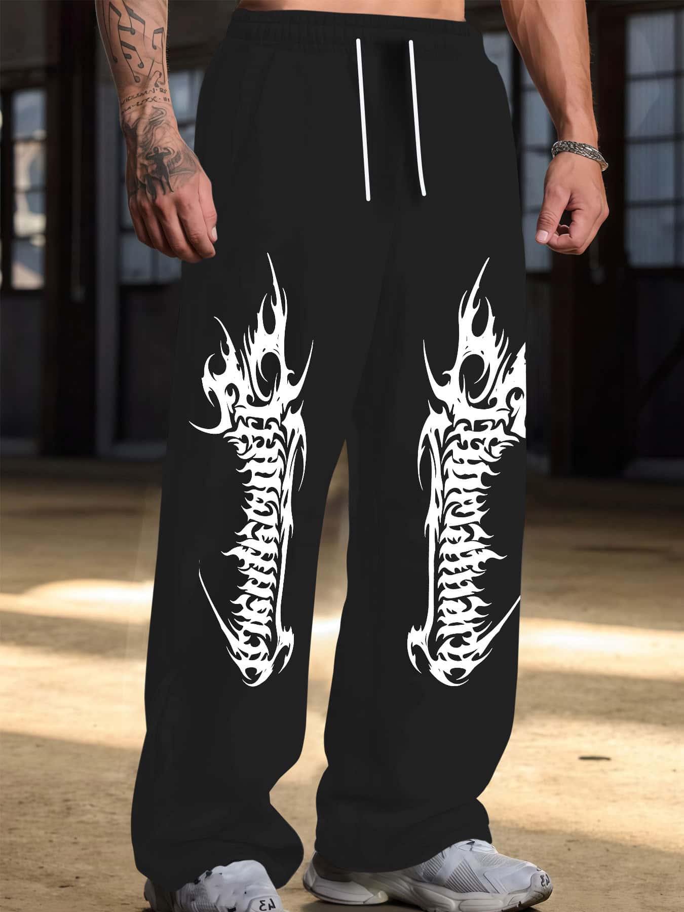 Men'S Dress Pants Fashion - Gothic Fashion Street Trend Men's and