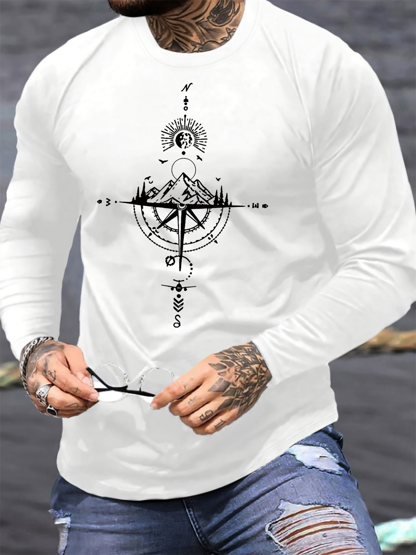 Men'S Fashion Trends 2025 - 100% pure cotton men's long sleeved