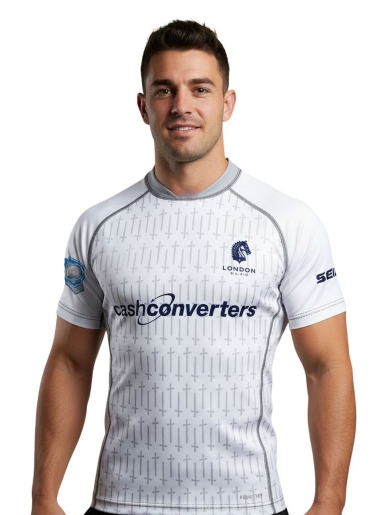 Mens Fashion Rugby Shirts - 2026 Men 3D Print Rugby Jersey