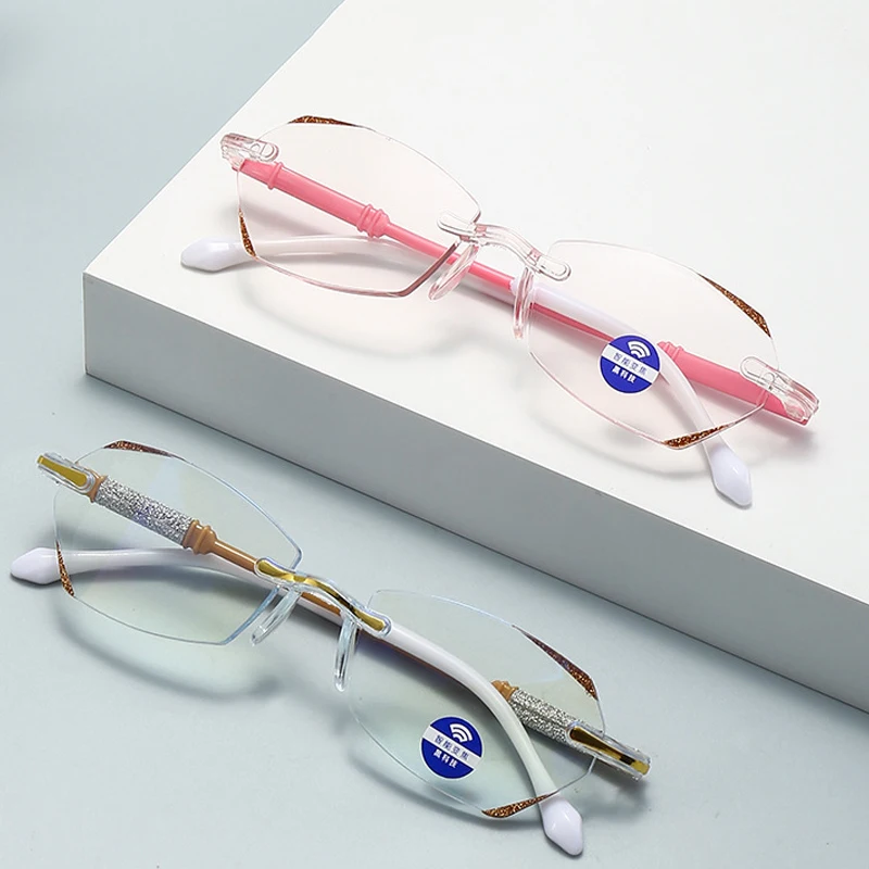 Mens Fashion Reading Glasses - Fashion Retro Anti Blue Light Glasses