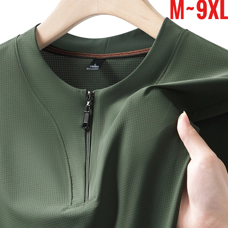 Men'S Fashion Trends 2025 - Big Size 9XL Men's Ice Silk