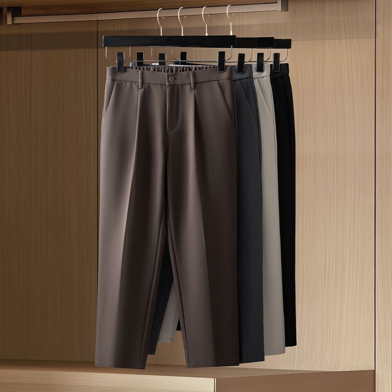 Men'S Dress Pants Fashion - Men Slim Fit Suit Pants Spring