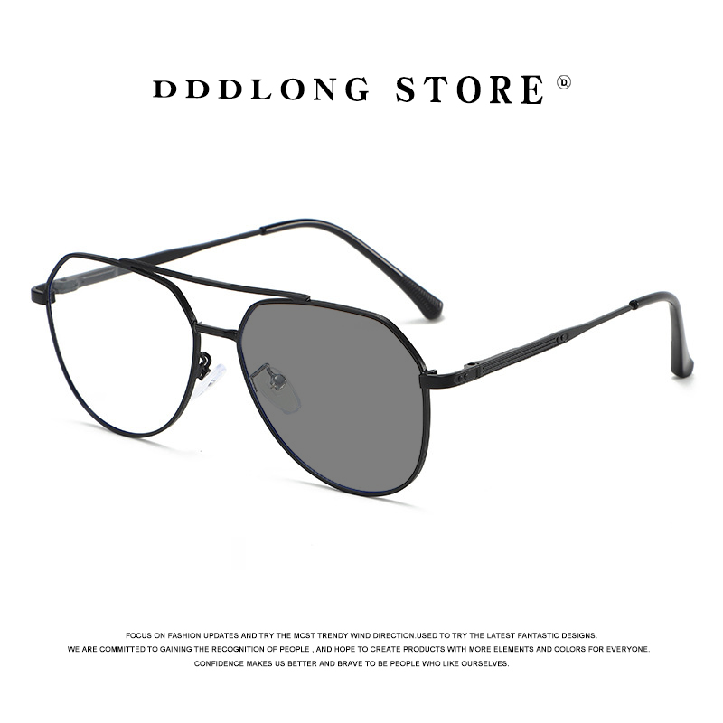 Men'S Fashion Old Money - DDDLONG Retro Punk Fashion Pilot Photochromic