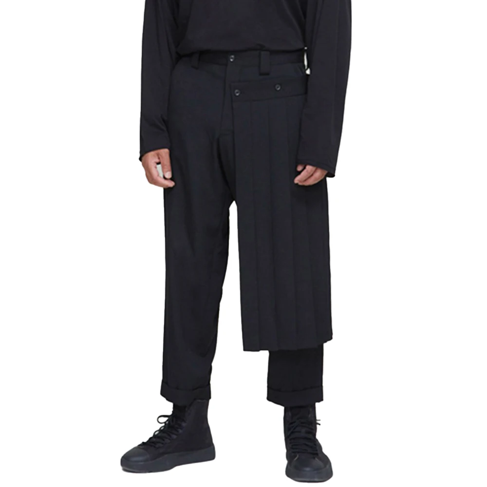 Men'S Dress Pants Fashion - 2024 Spring Summer New Genderless Double-Layer