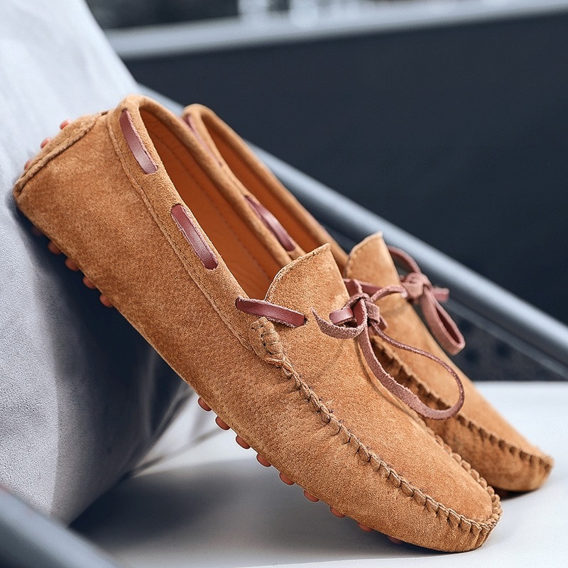 Suede Loafers Men - High Quality Men's Casual Shoes Suede