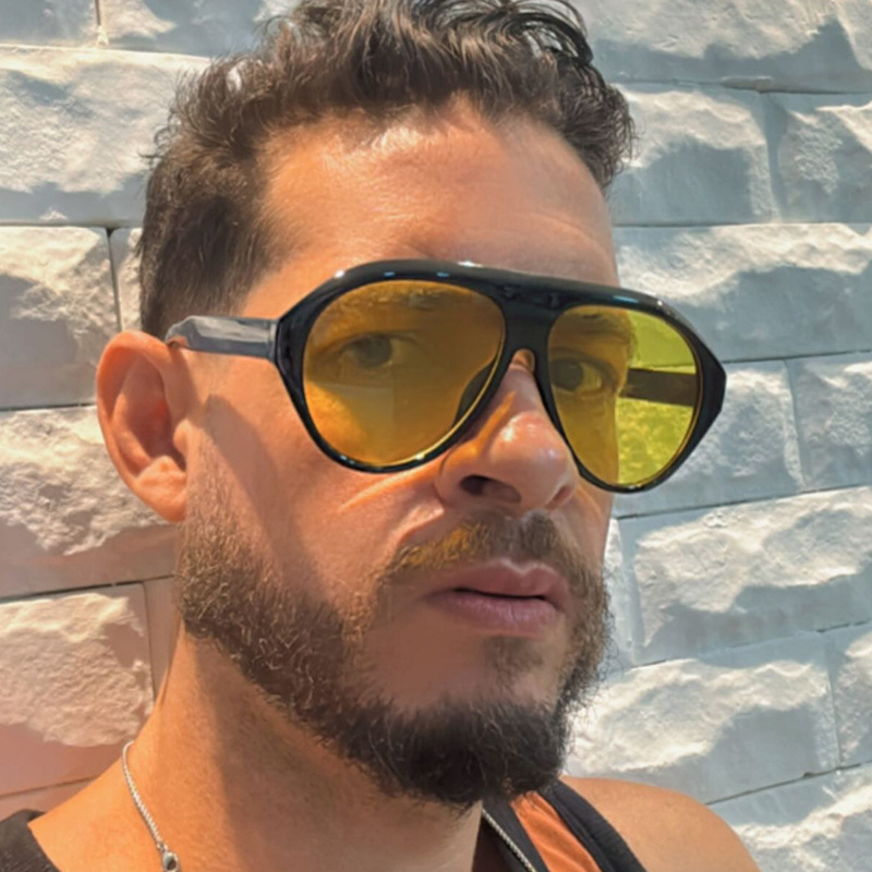 Fashion Oversized Pilot Sungla - đánh giá và giá Men'S Fashion Old Money