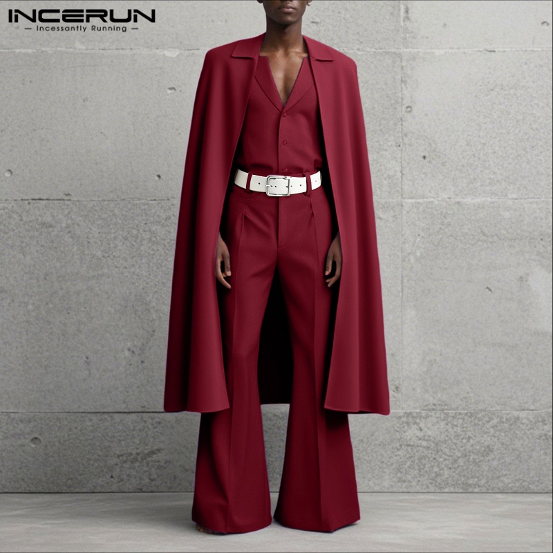 INCERUN Men Sets Solid Color L - đánh giá và giá Men'S Fashion And Style