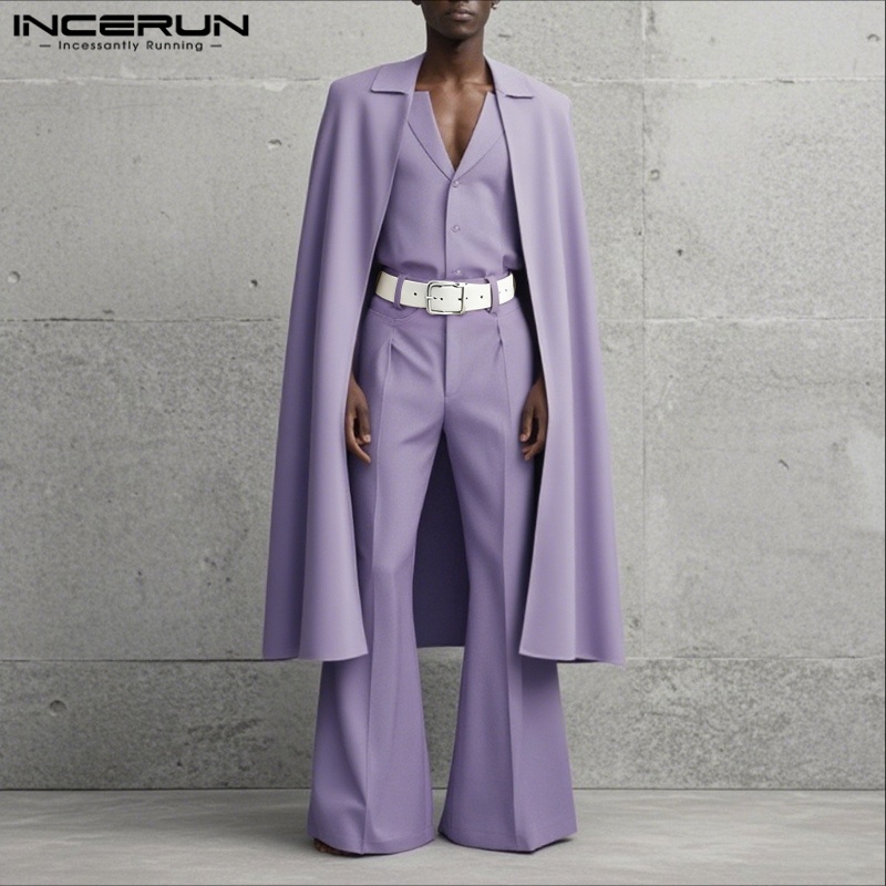 INCERUN Men Sets Solid Color L - đánh giá và giá Men'S Fashion And Style