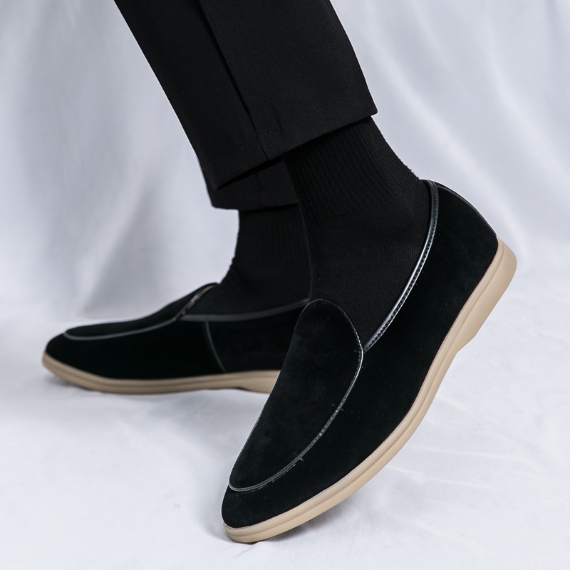Fashion Men Luxury Brand Loafe - đánh giá và giá Suede Loafers Men