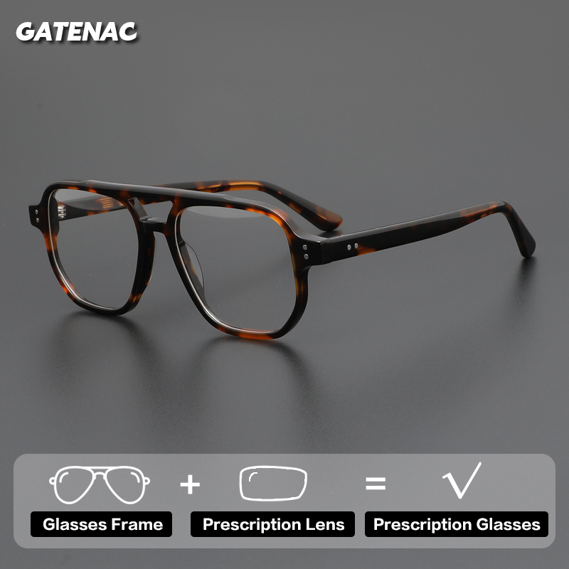 Gatenac Fashion Acetate Prescr - đánh giá và giá Mens Fashion Reading Glasses