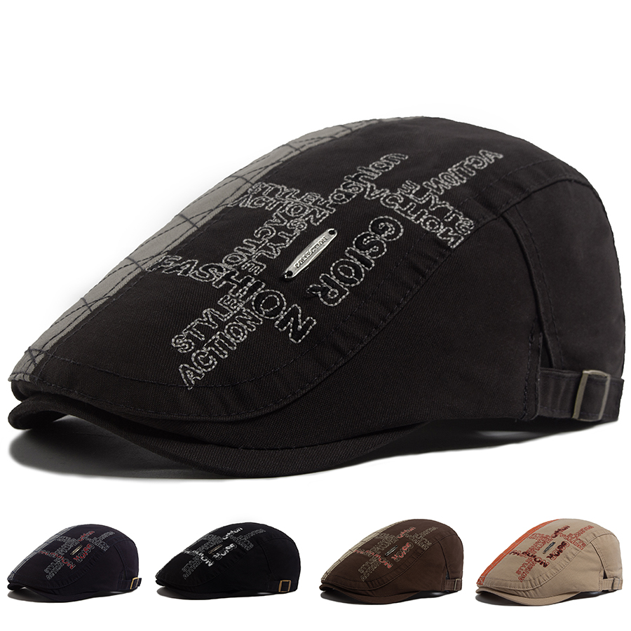 Letter Label Men Berets Fashio - đánh giá và giá Men'S Fashion Labels