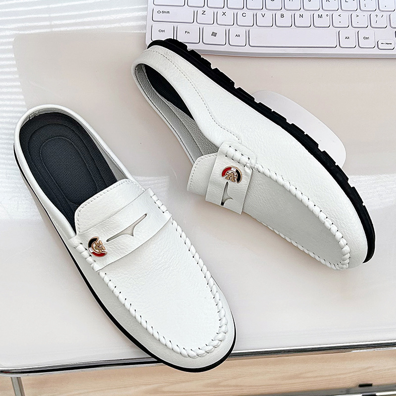 Men Slippers Fashion Leather L - đánh giá và giá Men'S Fashion Loafers