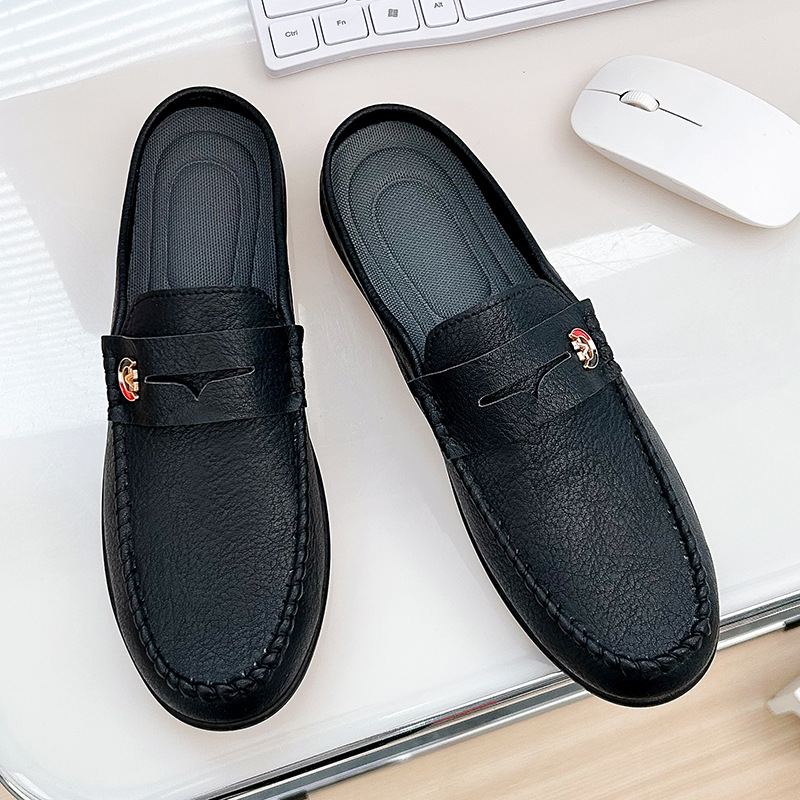 Men Slippers Fashion Leather L - đánh giá và giá Men'S Fashion Loafers
