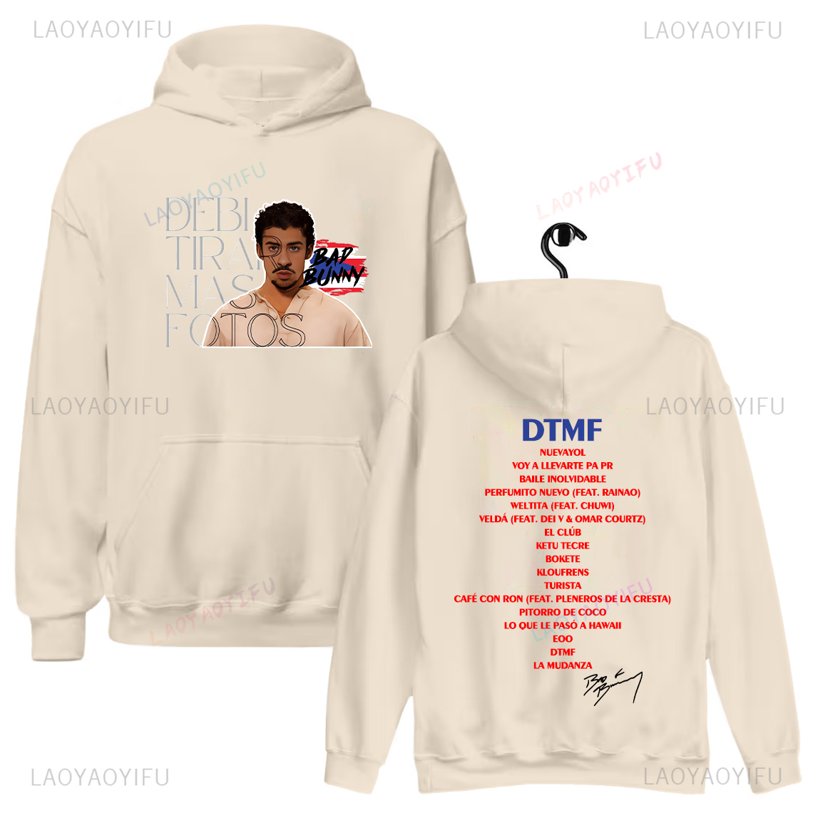 Bad Bunny Album DTMF Print Pul - đánh giá và giá Men'S Fashion For 70 Year Old