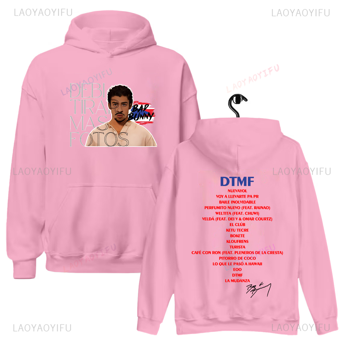 Bad Bunny Album DTMF Print Pul - đánh giá và giá Men'S Fashion For 70 Year Old