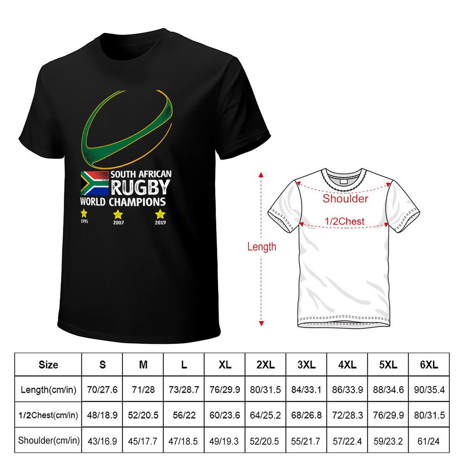 Rugby South Africa World Champ - đánh giá và giá Mens Fashion Rugby Shirts