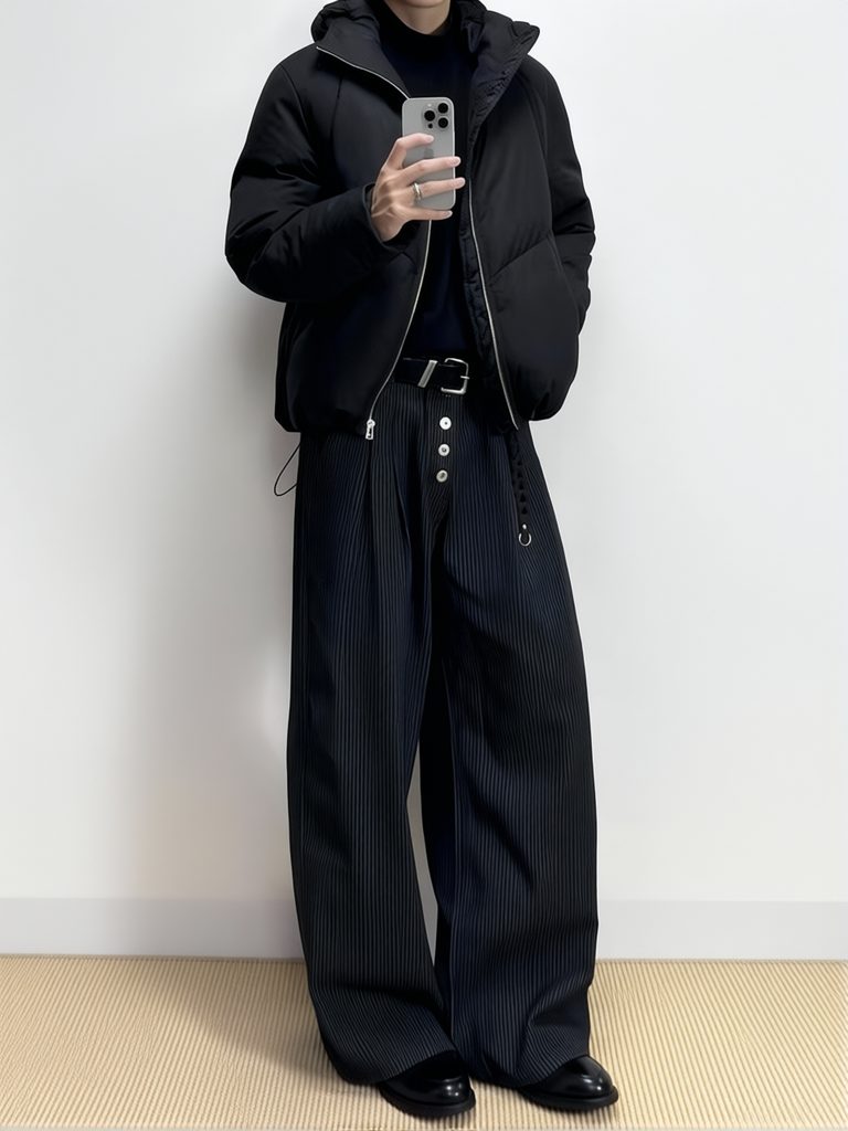 Old Money Men Wide Leg Suit Pa - đánh giá và giá Men'S Dress Pants Fashion