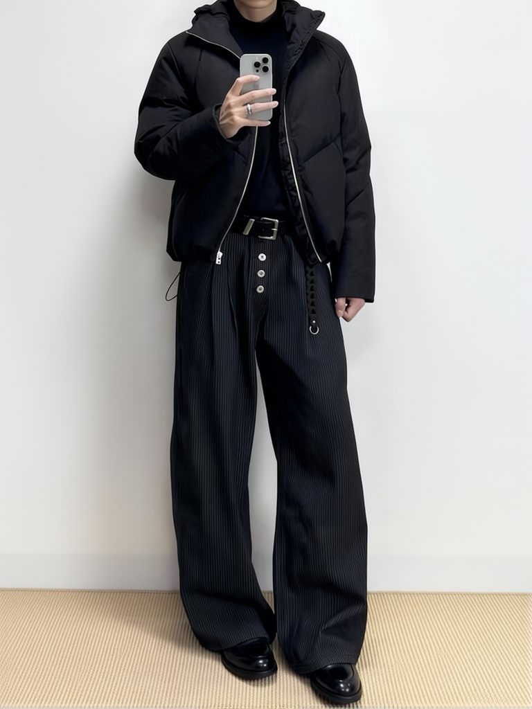 Old Money Men Wide Leg Suit Pa - đánh giá và giá Men'S Dress Pants Fashion