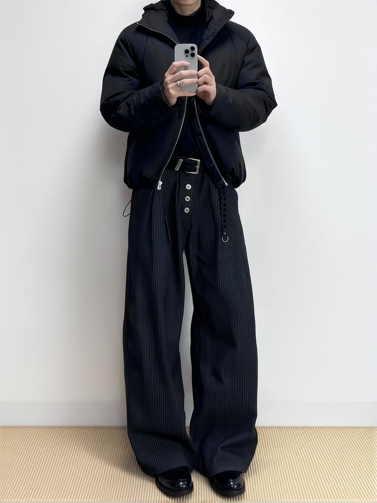 Old Money Men Wide Leg Suit Pa - đánh giá và giá Men'S Dress Pants Fashion