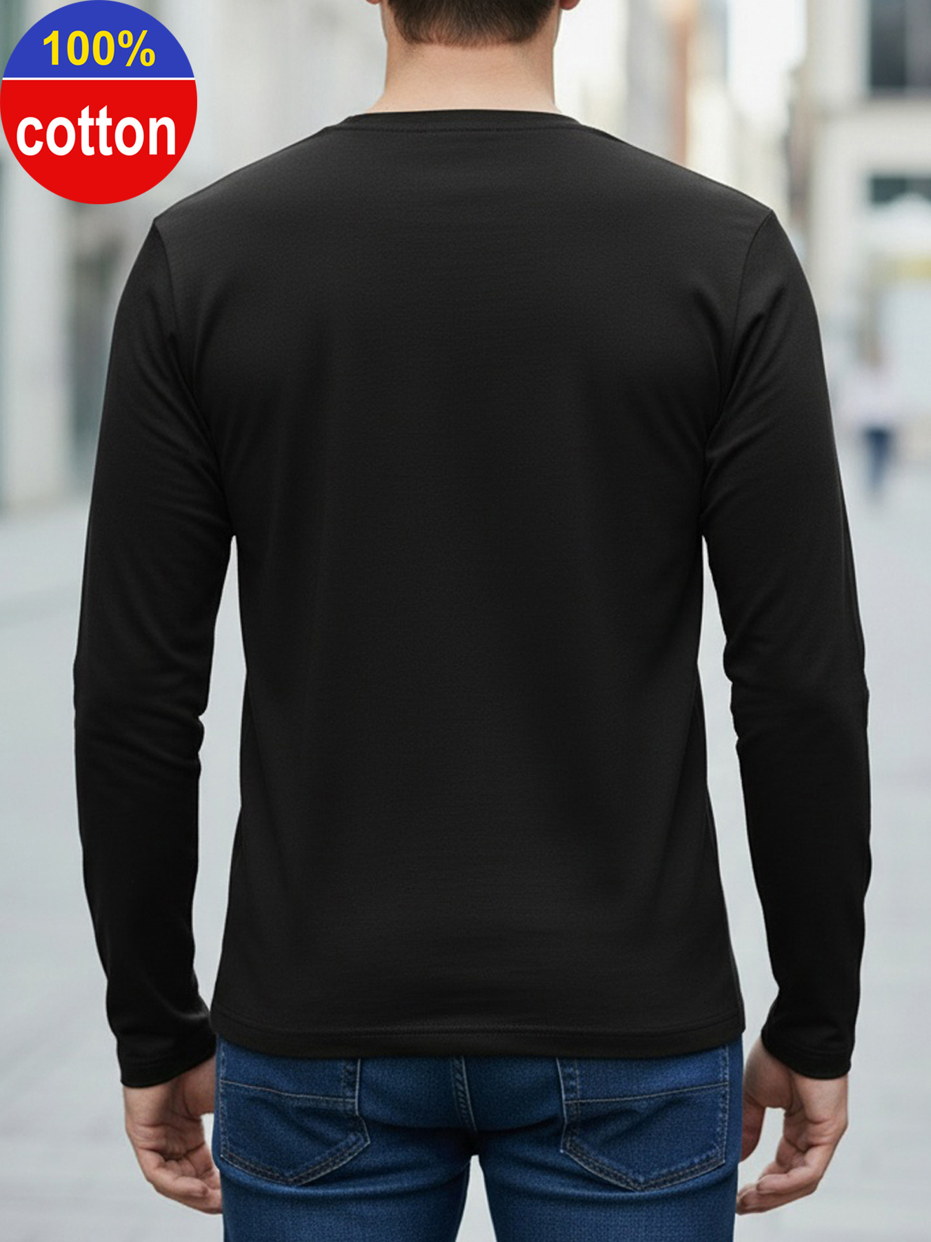 100% Pure Cotton Men's Long Sl - đánh giá và giá Men'S Fashion Trends 2025