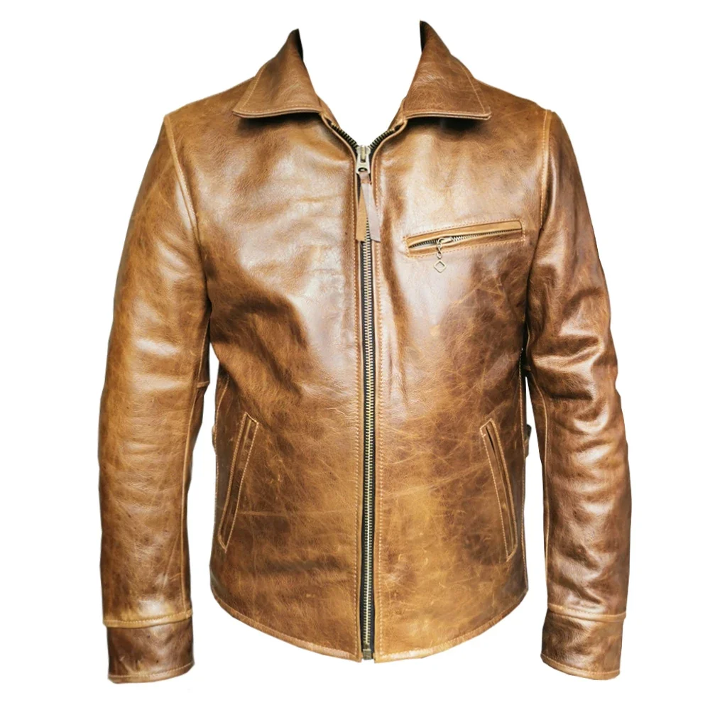 1930S Brown Men Leather Jacket - đánh giá và giá Mens Fashion In The 1930S