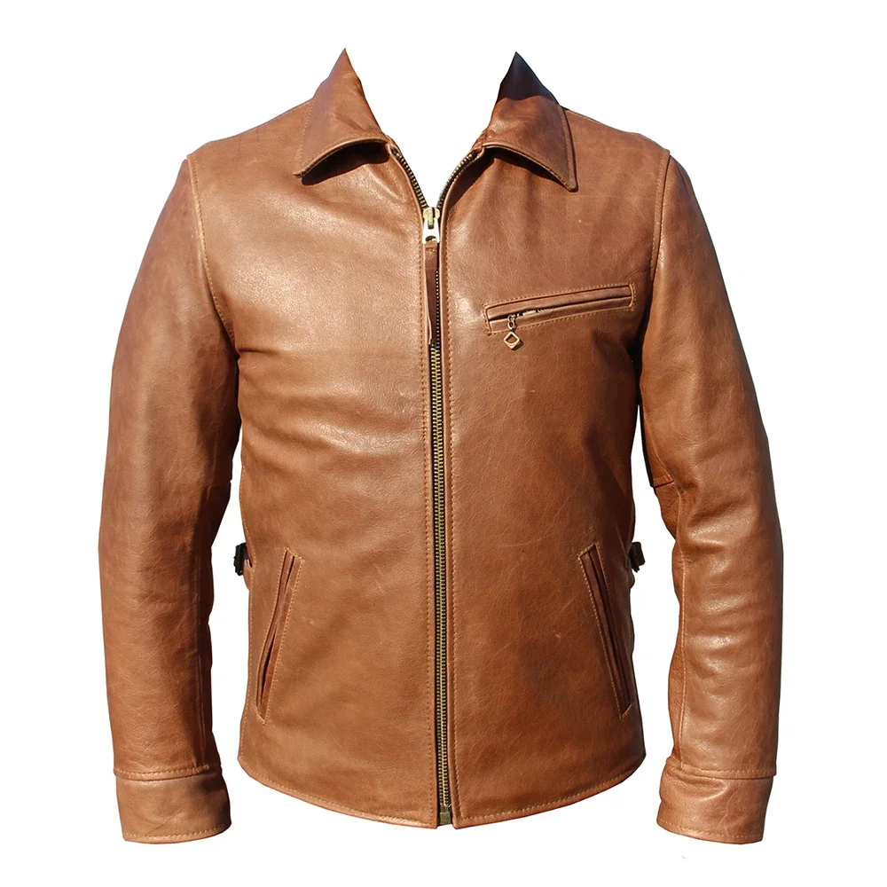 1930S Brown Men Leather Jacket - đánh giá và giá Mens Fashion In The 1930S