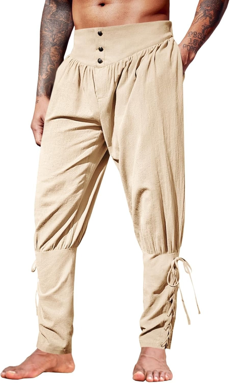 Men's Medieval Linen Ankle Pan - đánh giá và giá Men'S Dress Pants Fashion
