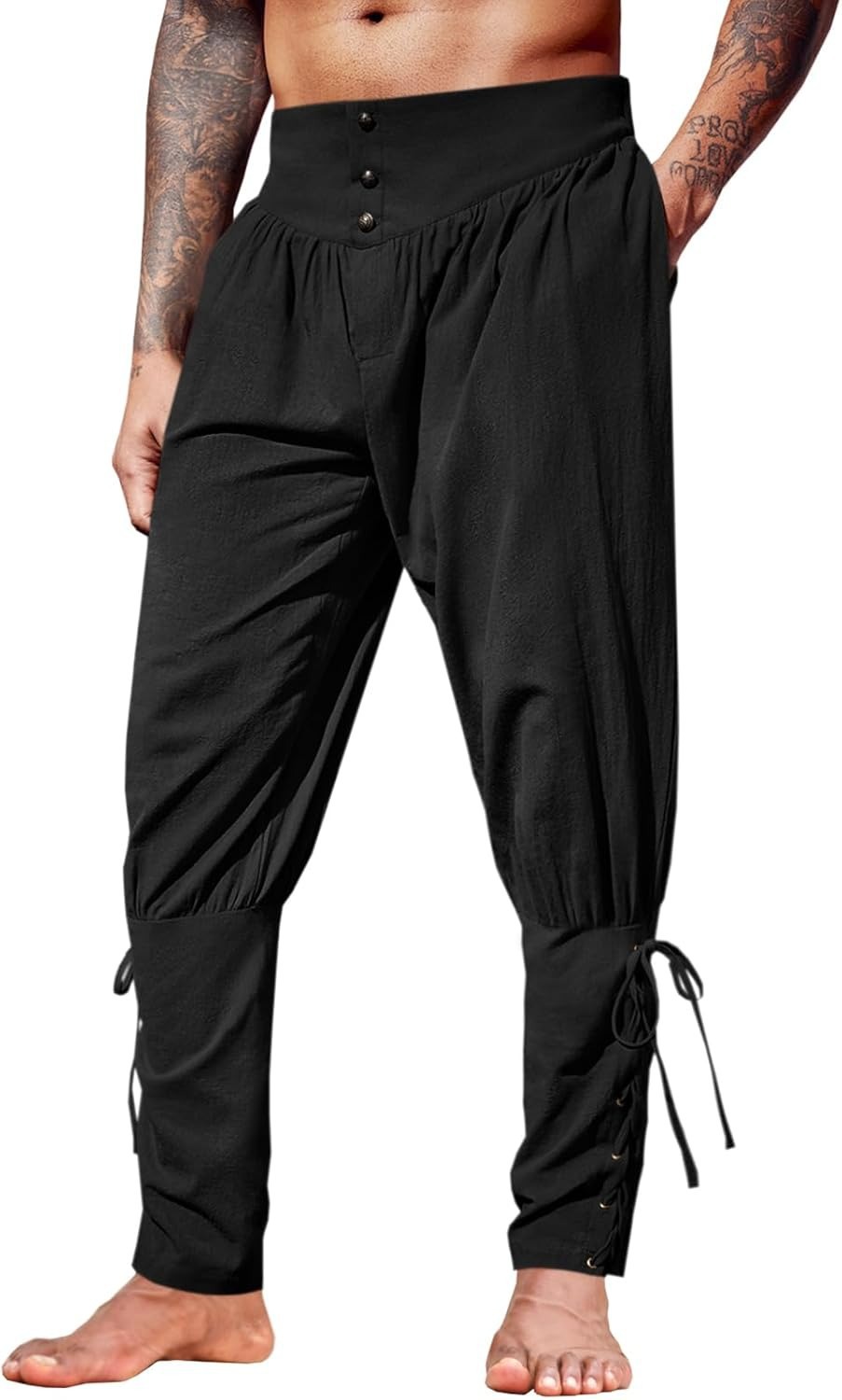 Men's Medieval Linen Ankle Pan - đánh giá và giá Men'S Dress Pants Fashion