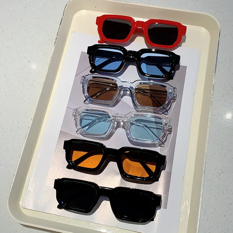 Vintage Rectangle Frame Sungla - đánh giá và giá Men'S Fashion Old Money