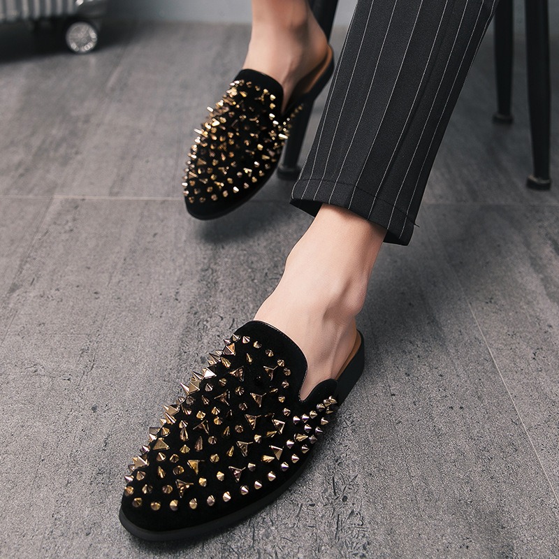 Coiffeur dress mules shoes man - đánh giá và giá Suede Loafers Men