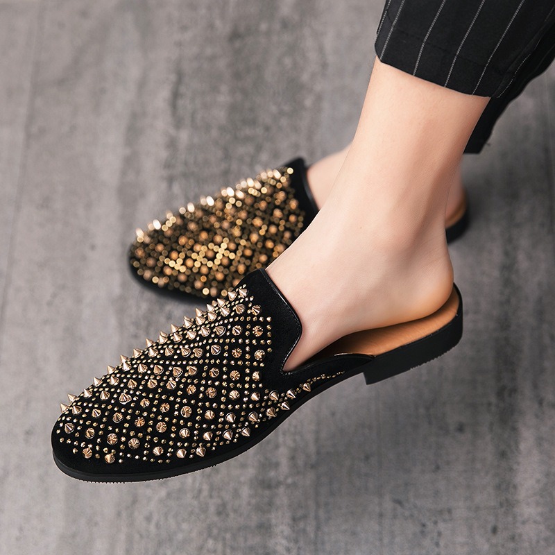 Coiffeur dress mules shoes man - đánh giá và giá Suede Loafers Men