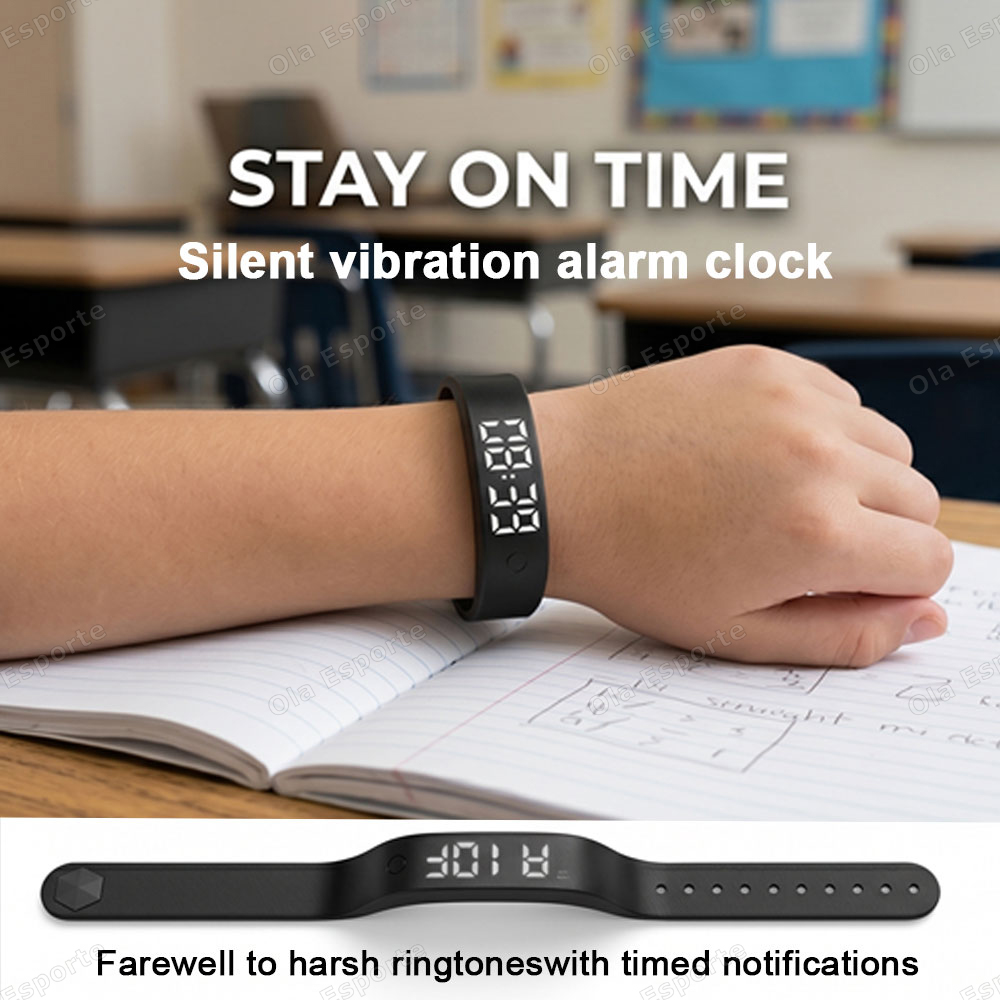 Vibrating Alarm Clock Watch He - đánh giá và giá Mens Fashion World