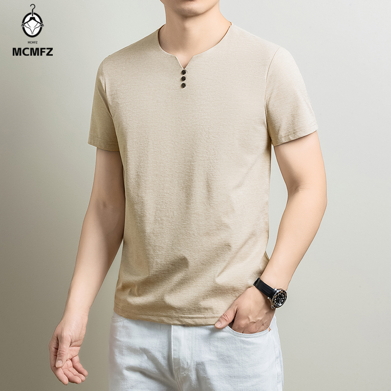 Mens Basic Henley T Shirt Comf - đánh giá và giá Men'S Fashion Trends 2025