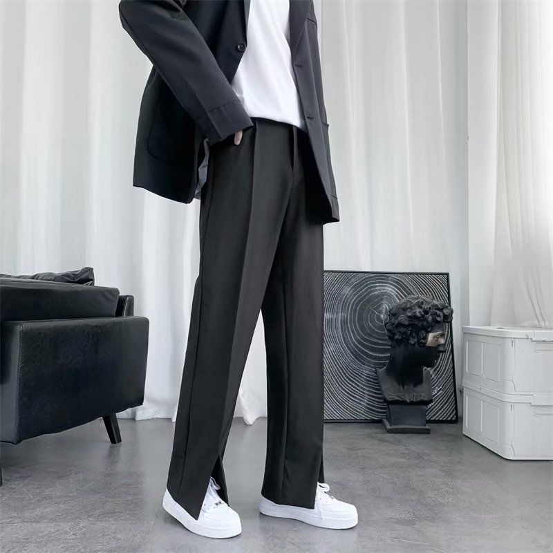 Mùa Xuân/Mùa Hè Đen Phù Hợp Vớ - đánh giá và giá Men'S Dress Pants Fashion