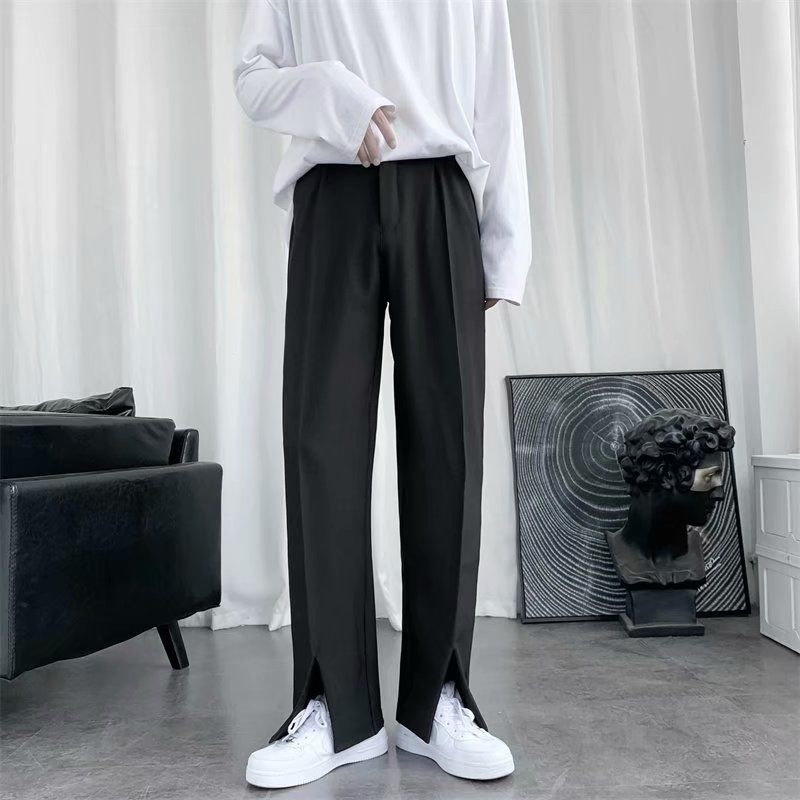 Mùa Xuân/Mùa Hè Đen Phù Hợp Vớ - đánh giá và giá Men'S Dress Pants Fashion