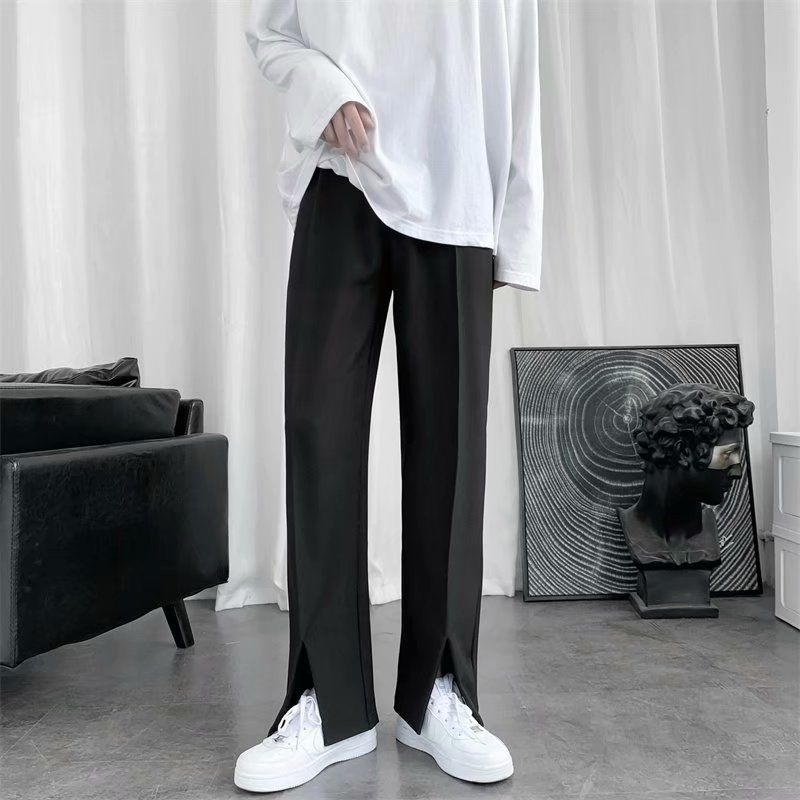 Mùa Xuân/Mùa Hè Đen Phù Hợp Vớ - đánh giá và giá Men'S Dress Pants Fashion