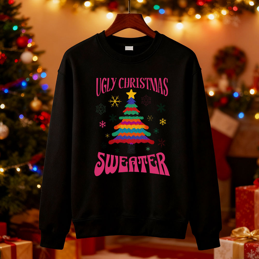 Ugly Christmas Sweater Tree Sw - đánh giá và giá Men'S Fashion For 70 Year Old