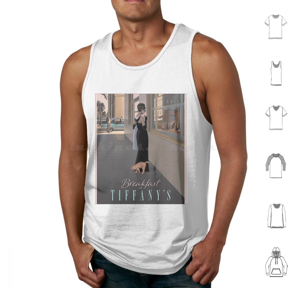 Breakfast Tank Tops Vest Sleev - đánh giá và giá Men'S Fashion 1960S