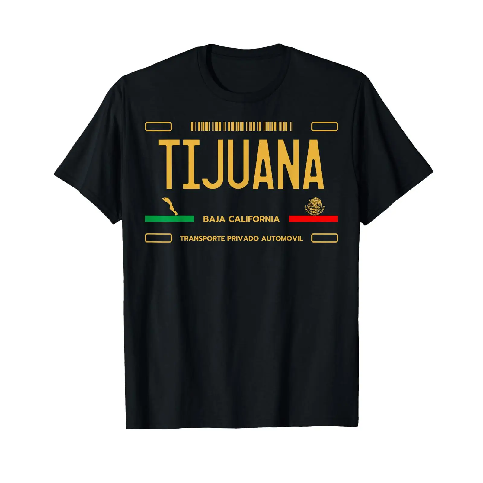 Tijuana License Plate T Shirt  - đánh giá và giá Men'S Fashion Tijuana