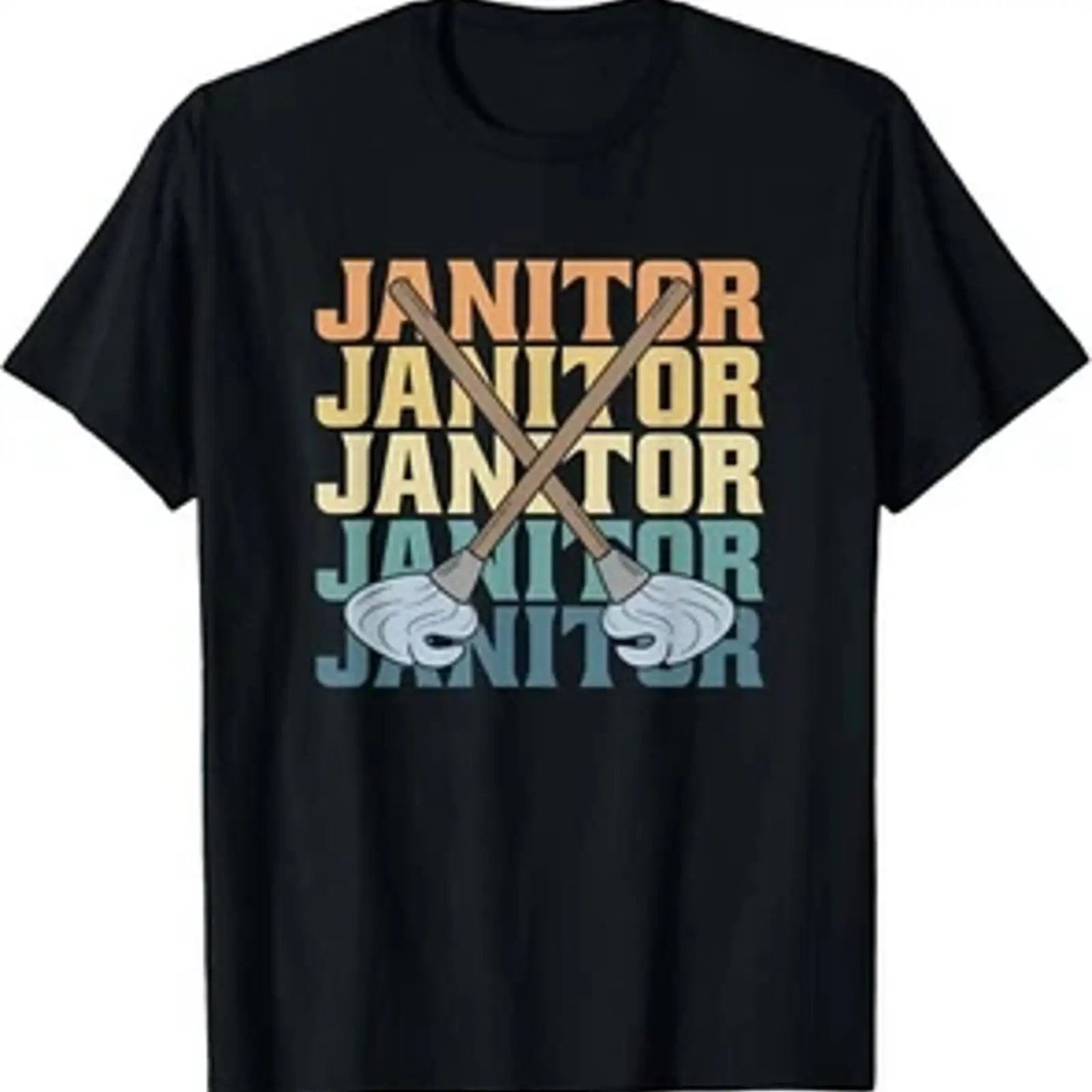 Retro Janitor Depot Vintage T  - đánh giá và giá Men'S Fashion Depot