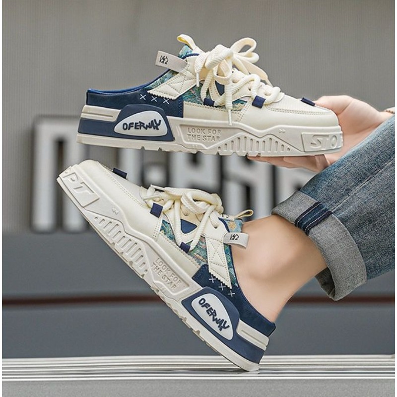 Fashion Men Casual Shoes Half  - đánh giá và giá Men'S Fashion Loafers
