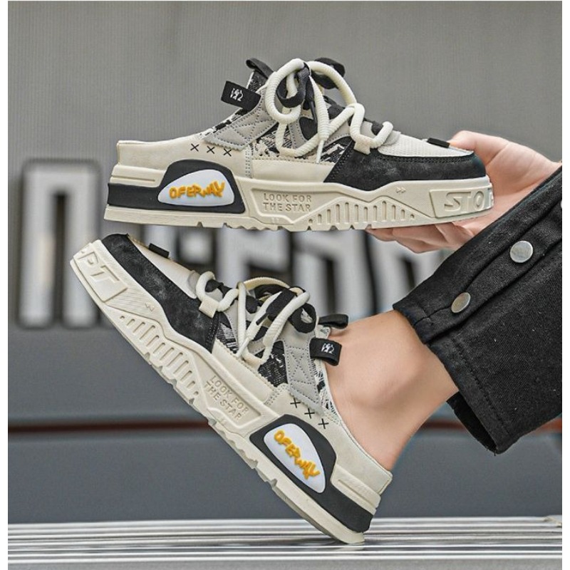 Fashion Men Casual Shoes Half  - đánh giá và giá Men'S Fashion Loafers